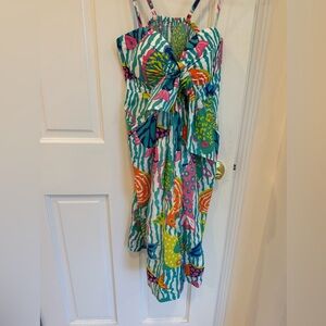 Gretchen Scott Designs Multicolor Fish Patterned Fabric